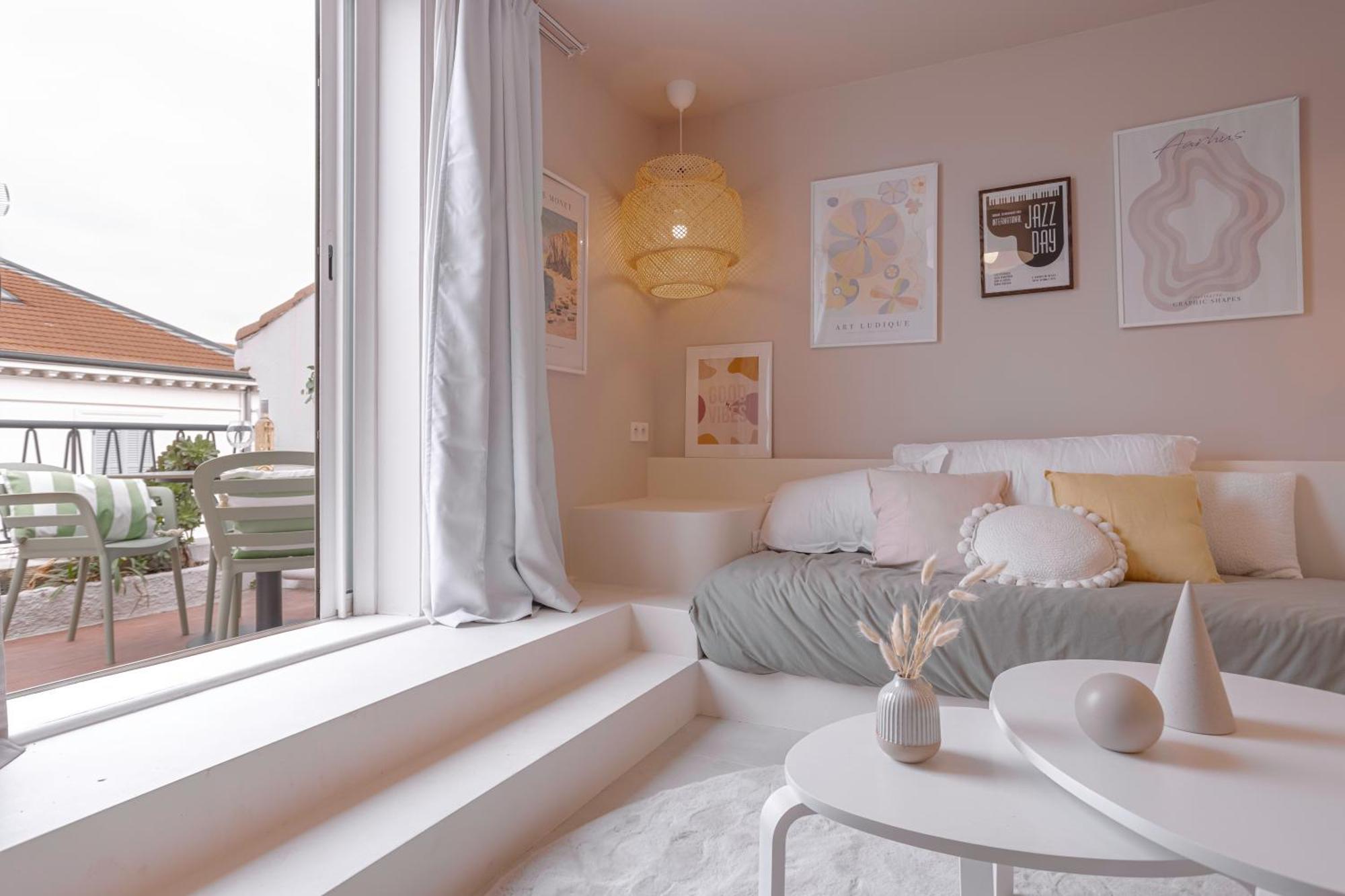 Alma Florian Apartment 4 People With Terrace คานส์ ภายนอก รูปภาพ