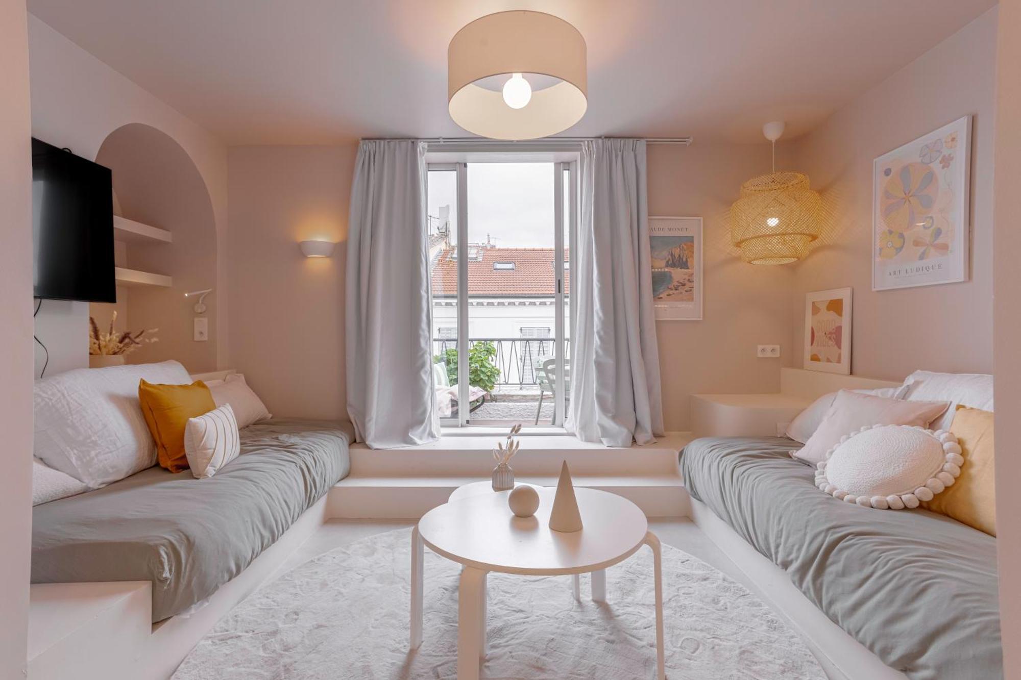 Alma Florian Apartment 4 People With Terrace คานส์ ภายนอก รูปภาพ